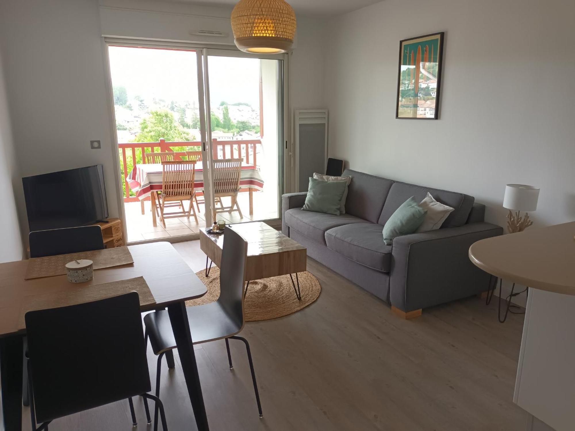 Appart. 2* A Hendaye, Proche Centre, Parking Privatif - Fr-1-239-777 Apartment Luaran gambar