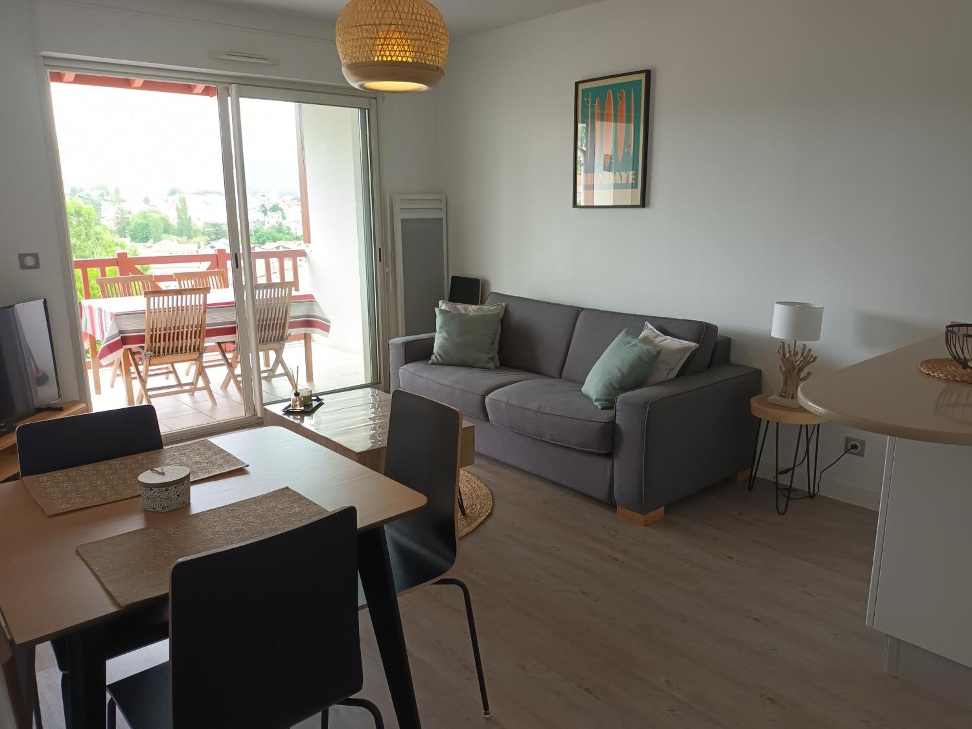 Appart. 2* A Hendaye, Proche Centre, Parking Privatif - Fr-1-239-777 Apartment Luaran gambar