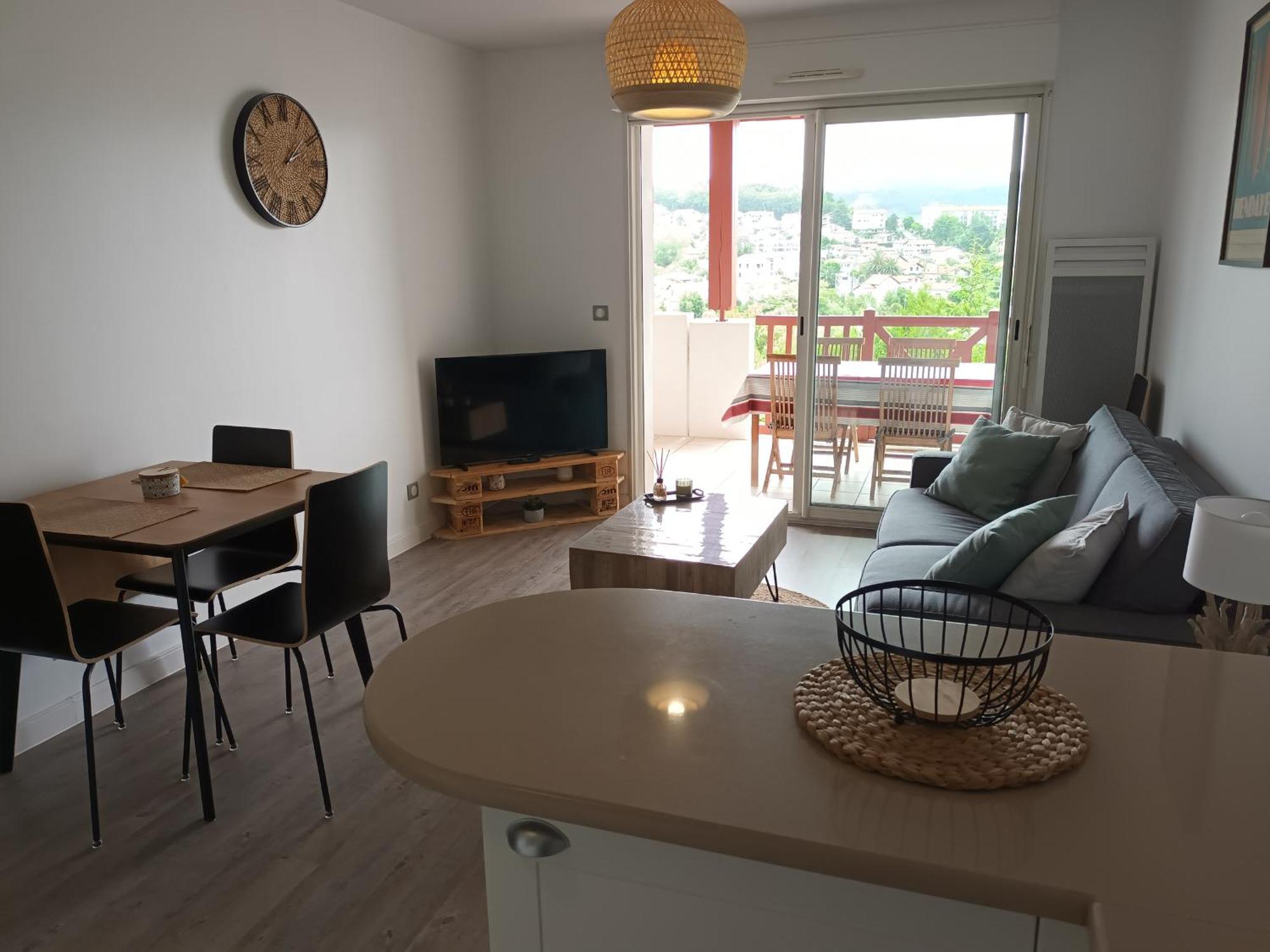 Appart. 2* A Hendaye, Proche Centre, Parking Privatif - Fr-1-239-777 Apartment Luaran gambar