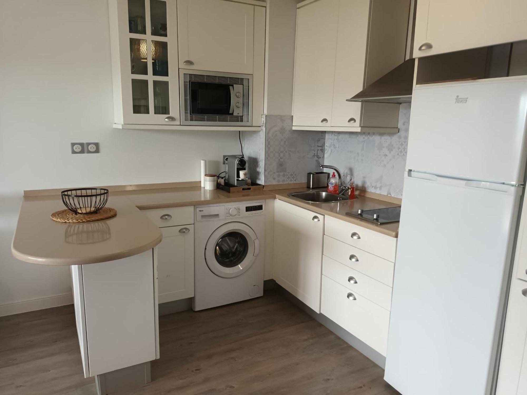 Appart. 2* A Hendaye, Proche Centre, Parking Privatif - Fr-1-239-777 Apartment Luaran gambar